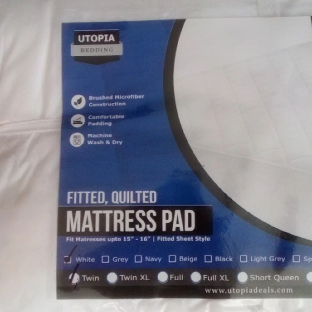 Mattress Pad Twin Size